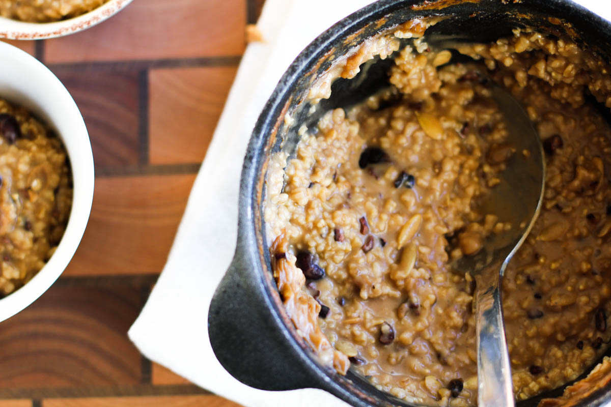 Oven Baked Steel Cut Oats